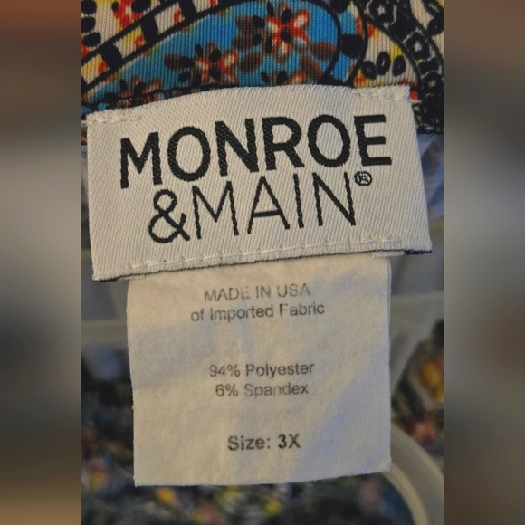 Palazzo Pants Monroe & Main Sz.3X - Picture 10 of 10